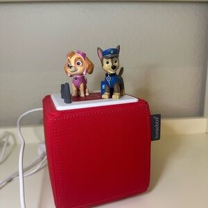 Tonies Red Audio Box with Paw Patrol Figures